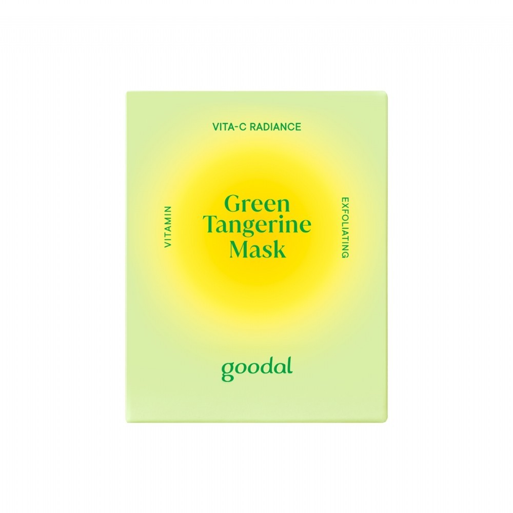 Wash-off Maskeler | Goodal Green Tangerine Vita C Radiance Mask - Yeşil Mandalina Özlü Işıltı Maskesi | YPD-GDL00218 | Işıltı Maskesi, Cilt Aydınlatıcı Maske, Kore Cilt Bakım Maskesi | 