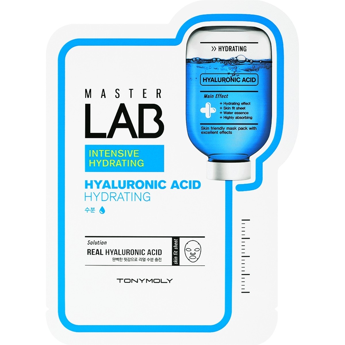 Kağıt Maskeler | Tonymoly Master Lab Hyaluronic Acid Mask Sheet - Hyalüronik Asit Maskesi | YPD-TM00120 | Hyalüronik Asit Maskesi | 